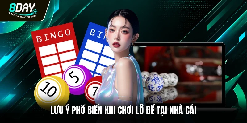 Lưu ý phổ biến khi chơi lô đề tại nhà cái
